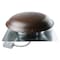 Maxx Air 4000 Series 1,600 CFM Roof Mount Power Attic Ventilator in Brown CX4000AMBRUPS - alternate 2